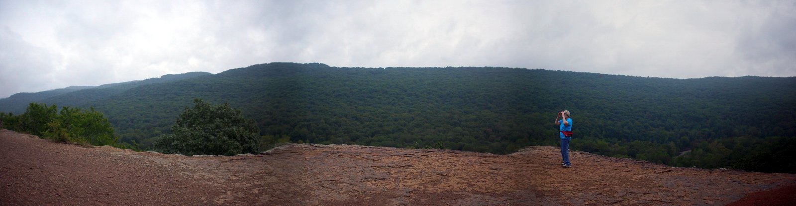 Devil's Den State Park from the Yellow Rock overlook
