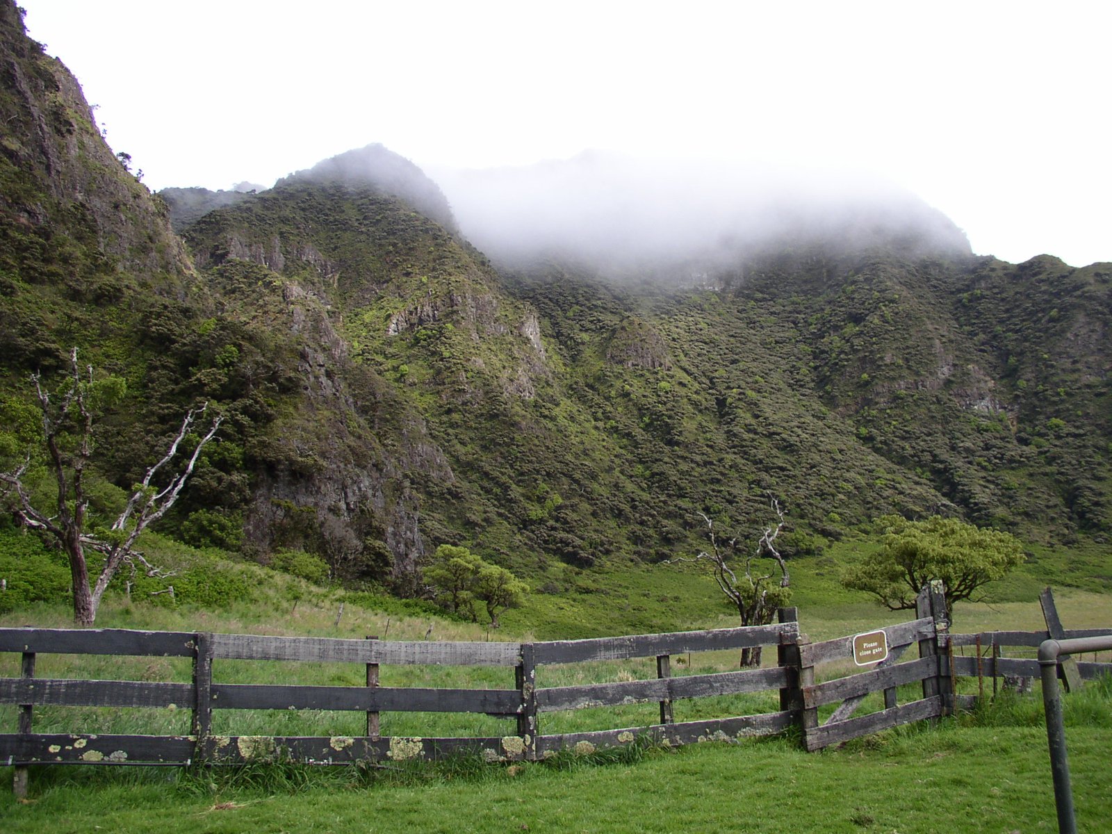 Palikū cliffs, Haleakalā crater