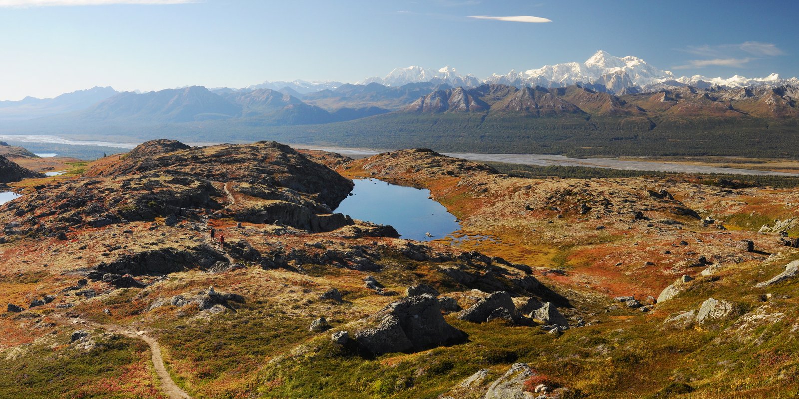 K'esugi Ridge landscape, Denali State Park