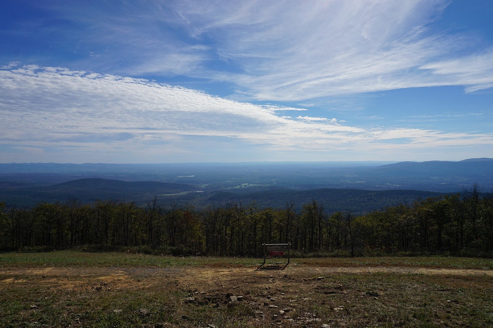 View from Rich Mountain at Queen Wilhelmina State Park